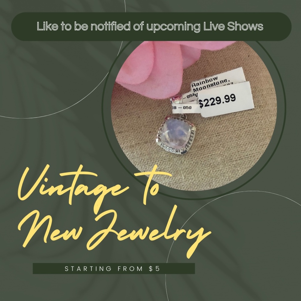 Vintage to New Jewelry - Like to be Notified of Live Shows